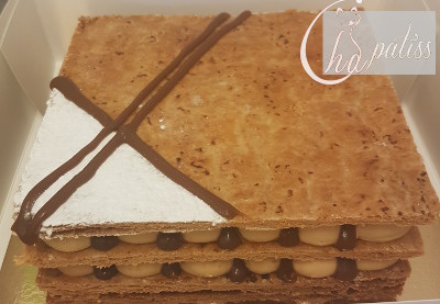 chapatiss millefeuille caramel beurre sale